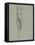Figure of a Naked Woman Standing, Hands Behind Head-Henri Gervex-Framed Stretched Canvas