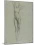 Figure of a Naked Woman Standing, Hands Behind Head-Henri Gervex-Mounted Giclee Print