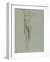 Figure of a Naked Woman Standing, Hands Behind Head-Henri Gervex-Framed Giclee Print