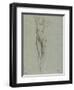 Figure of a Naked Woman Standing, Hands Behind Head-Henri Gervex-Framed Giclee Print