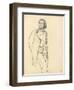 Figure of a Standing Man, C. 1872-1875-Ilya Efimovich Repin-Framed Giclee Print