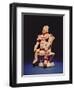 Figure of a Warrior in Full Regalia, from the Isle of Jaina-Mayan-Framed Giclee Print