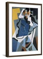 Figure of a Woman, 1917-Juan Gris-Framed Giclee Print