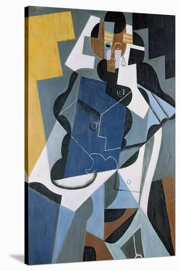 Figure of a Woman, 1917-Juan Gris-Stretched Canvas