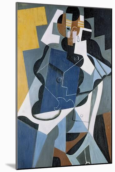 Figure of a Woman, 1917-Juan Gris-Mounted Giclee Print