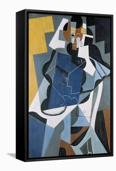 Figure of a Woman, 1917-Juan Gris-Framed Stretched Canvas