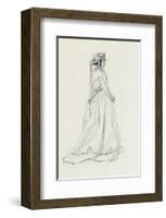 Figure of a Woman-Claude Monet-Framed Premium Giclee Print
