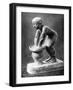 Figure of an Ancient Egyptian Brewer Pressing Out Fermented Bread in a Basket, C1910-null-Framed Giclee Print