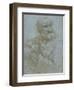 Figure of an Apostle, c.1495-Leonardo Da Vinci-Framed Giclee Print