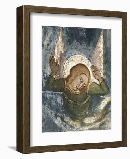 Figure of Angel, Detail Form the Crucifixion-null-Framed Giclee Print