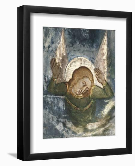 Figure of Angel, Detail Form the Crucifixion-null-Framed Giclee Print