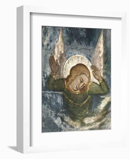 Figure of Angel, Detail Form the Crucifixion-null-Framed Giclee Print