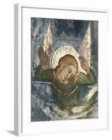 Figure of Angel, Detail Form the Crucifixion-null-Framed Giclee Print