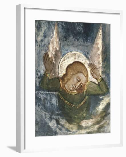 Figure of Angel, Detail Form the Crucifixion-null-Framed Giclee Print