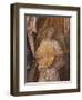 Figure of Angel, Detail from Madonna and Child, God Father and Musician Angels-Bernardino Bergognone-Framed Giclee Print