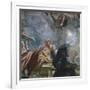 Figure of Apostle, Detail of Frescoes of Dome of Parma Cathedral-Antonio Allegri Da Correggio-Framed Giclee Print