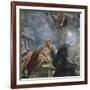 Figure of Apostle, Detail of Frescoes of Dome of Parma Cathedral-Antonio Allegri Da Correggio-Framed Giclee Print