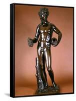 Figure of Bacchus-Francois Girardon-Framed Stretched Canvas