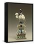 Figure of Camel Made from Baroque Pearls-null-Framed Stretched Canvas