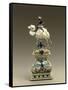 Figure of Camel Made from Baroque Pearls-null-Framed Stretched Canvas