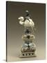 Figure of Camel Made from Baroque Pearls-null-Stretched Canvas