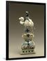 Figure of Camel Made from Baroque Pearls-null-Framed Photographic Print