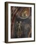 Figure of Demon and Christophany, 12th Century-null-Framed Giclee Print