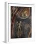 Figure of Demon and Christophany, 12th Century-null-Framed Giclee Print