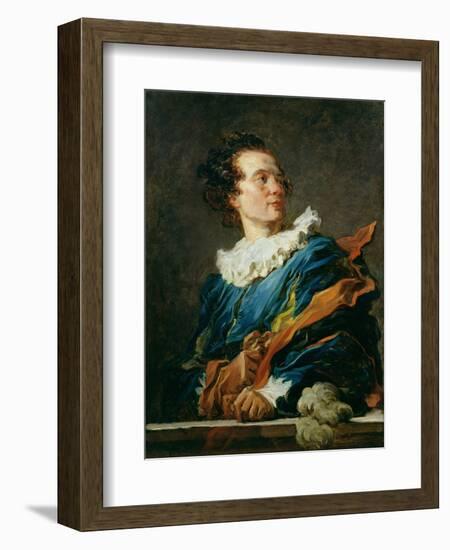 Figure of Fantasy: Portrait of the Abbot of Saint-Non 1769-Jean-Honoré Fragonard-Framed Giclee Print