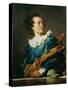 Figure of Fantasy: Portrait of the Abbot of Saint-Non 1769-Jean-Honoré Fragonard-Stretched Canvas