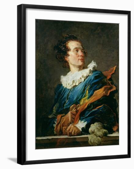 Figure of Fantasy: Portrait of the Abbot of Saint-Non 1769-Jean-Honoré Fragonard-Framed Giclee Print