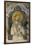 Figure of Female of Facade of Monastery of St Scholastica, Subiaco, Italy-null-Framed Giclee Print