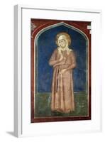 Figure of Female Saint Detail, 13th Century-null-Framed Giclee Print