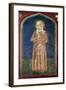 Figure of Female Saint Detail, 13th Century-null-Framed Giclee Print