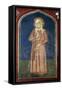 Figure of Female Saint Detail, 13th Century-null-Framed Stretched Canvas