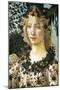 Figure of Flora, Detail of the Allegory of Spring, Ca 1477-1490-Sandro Botticelli-Mounted Giclee Print