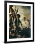 Figure of Gavroche, Detail from Liberty Leading People, 28 July 1830, C.1830-31-Eugene Delacroix-Framed Giclee Print