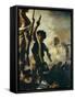 Figure of Gavroche, Detail from Liberty Leading People, 28 July 1830, C.1830-31-Eugene Delacroix-Framed Stretched Canvas