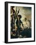 Figure of Gavroche, Detail from Liberty Leading People, 28 July 1830, C.1830-31-Eugene Delacroix-Framed Giclee Print