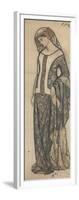 Figure of Guinevere-William Morris-Framed Giclee Print