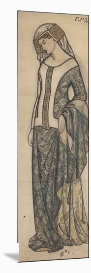 Figure of Guinevere-William Morris-Mounted Giclee Print