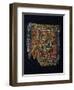 Figure of Knight, Painting on Fabric, from Antinoe, Egypt, Coptic Civilization, 4th-6th Century-null-Framed Giclee Print