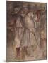 Figure of Man Playing Trumpet, Detail-Girolamo Romanino-Mounted Giclee Print