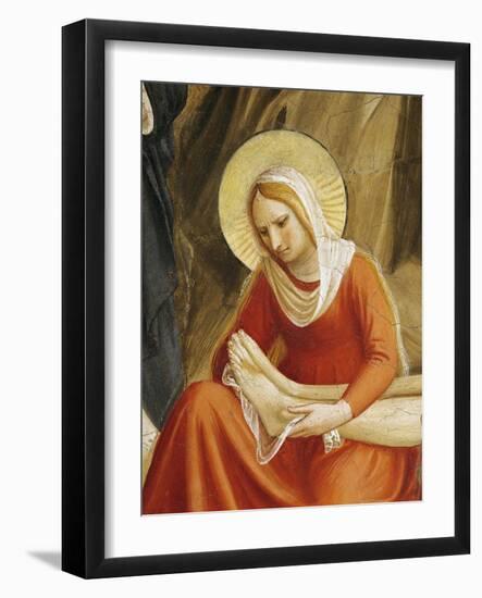 Figure of Mary Magdalene, Detail from Mourning of Christ, 1438-47-Giovanni Da Fiesole-Framed Giclee Print