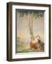 Figure of Peasant-Giambattista Tiepolo-Framed Giclee Print