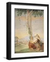 Figure of Peasant-Giambattista Tiepolo-Framed Giclee Print