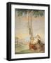 Figure of Peasant-Giambattista Tiepolo-Framed Giclee Print