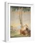 Figure of Peasant-Giambattista Tiepolo-Framed Giclee Print