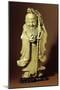 Figure of Shou Lao, the Chinese God of Longevity, Holding a Staff and a Peach from Which a Crane…-null-Mounted Giclee Print