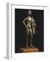 Figure of Warrior, Bronze Statue, Campania, Italy, Faliscan Civilization, 3rd Century BC-null-Framed Giclee Print